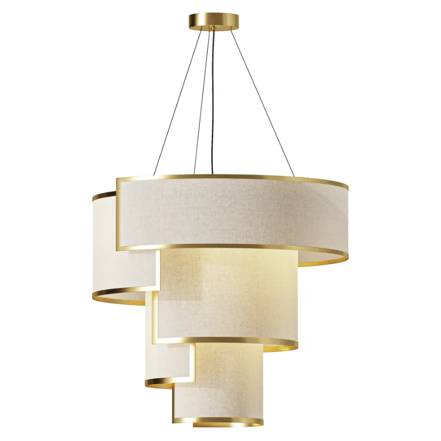 Il Paralume Marina Deco Chandelier Image 2