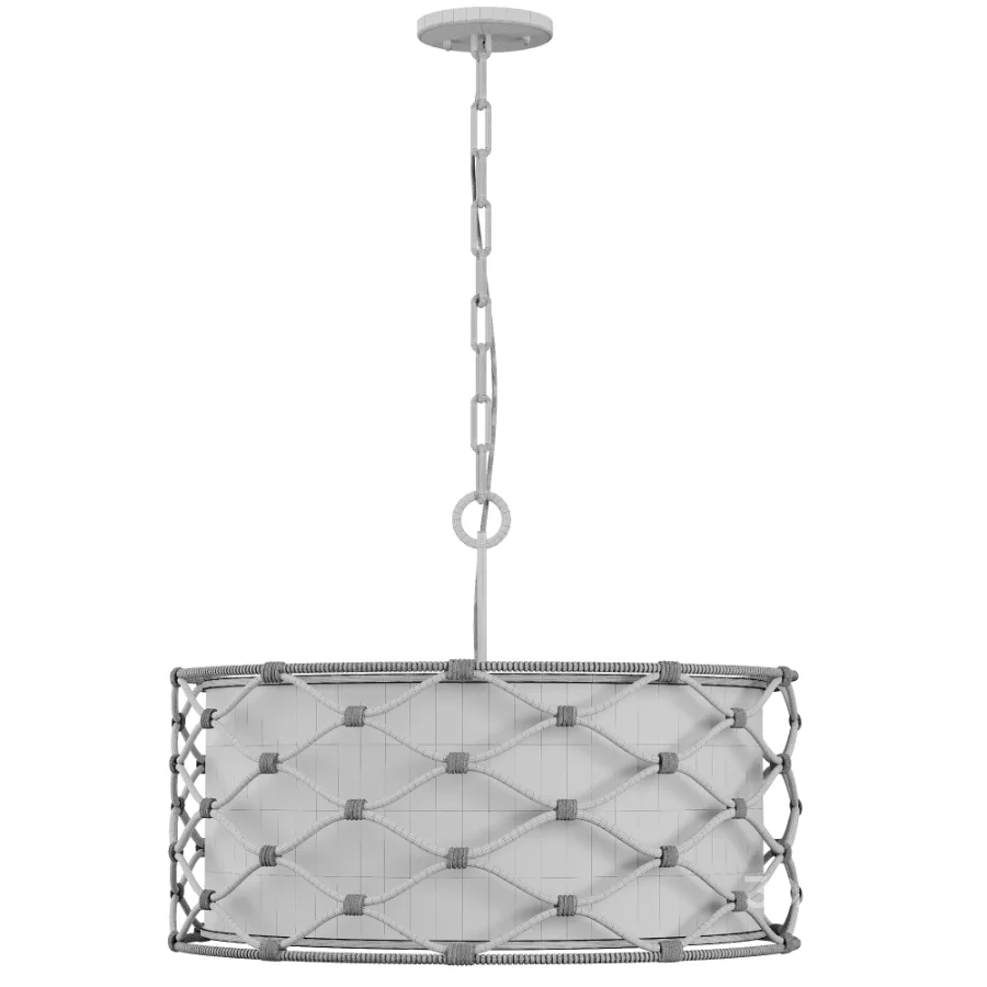 Partita Rattan Light Pendant Image 4