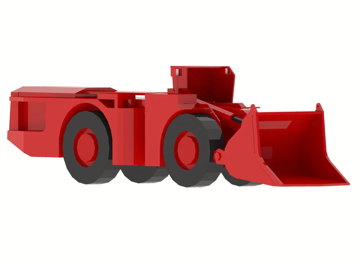 Loader Mining 302ZL Simplified Image 4