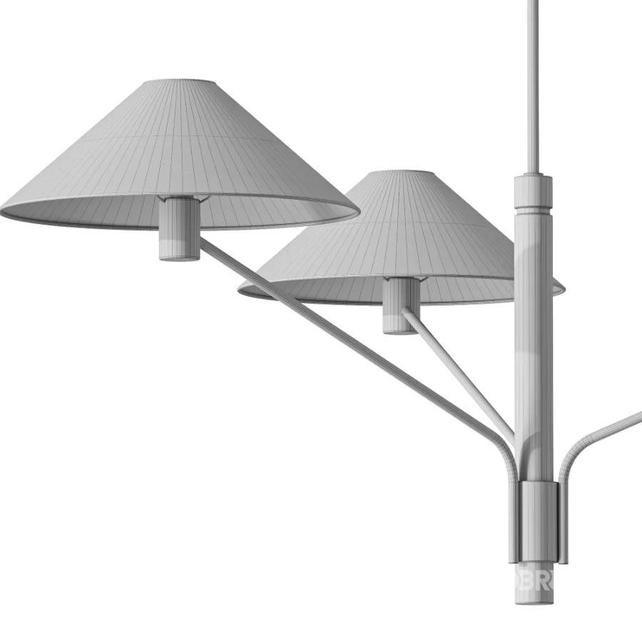Devon 3 Light Chandelier Image 3