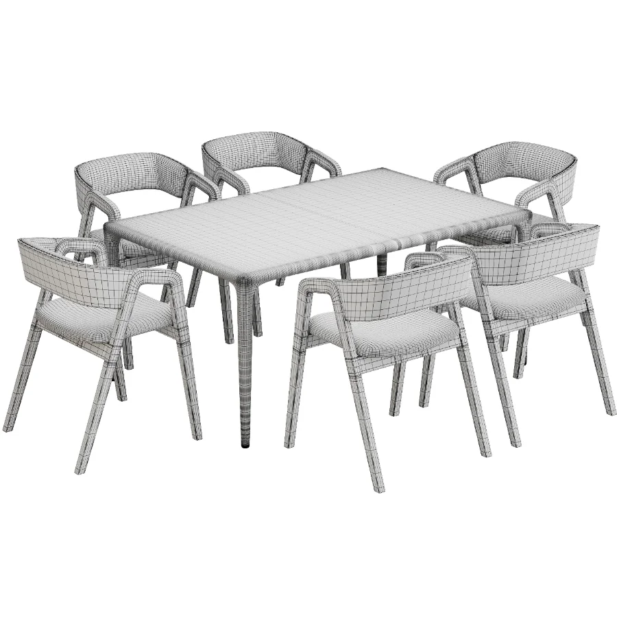 Dinning chair and table347 Image 8