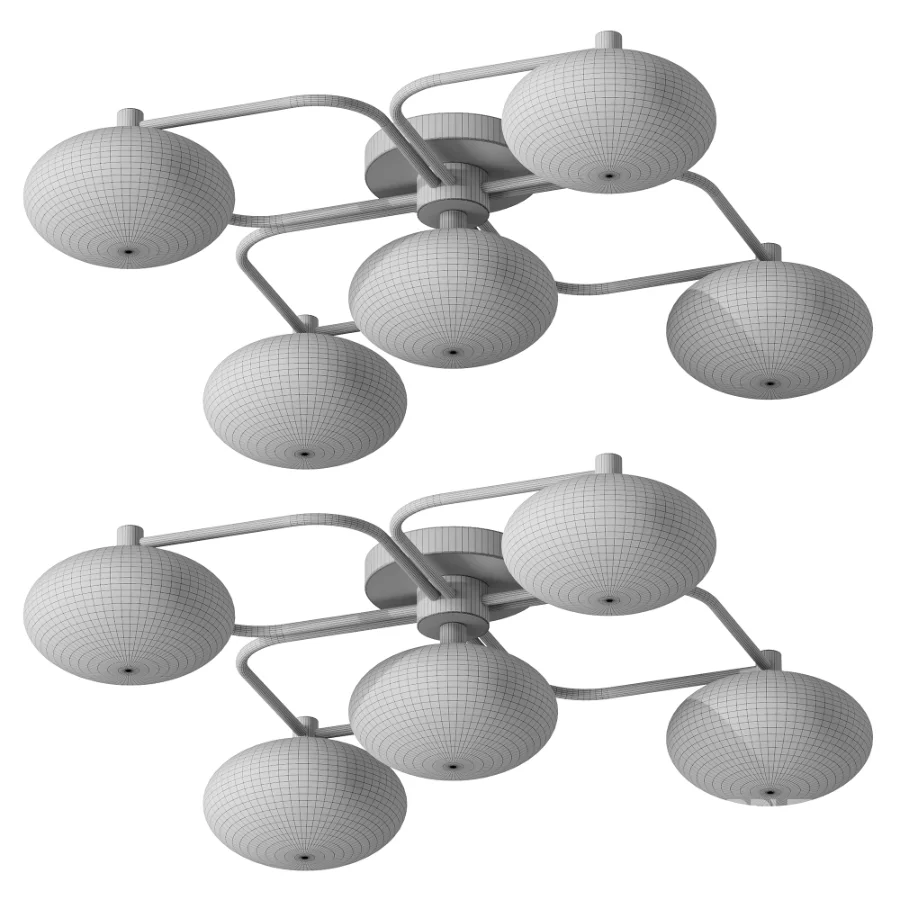 Glass Flush Mount Image 4