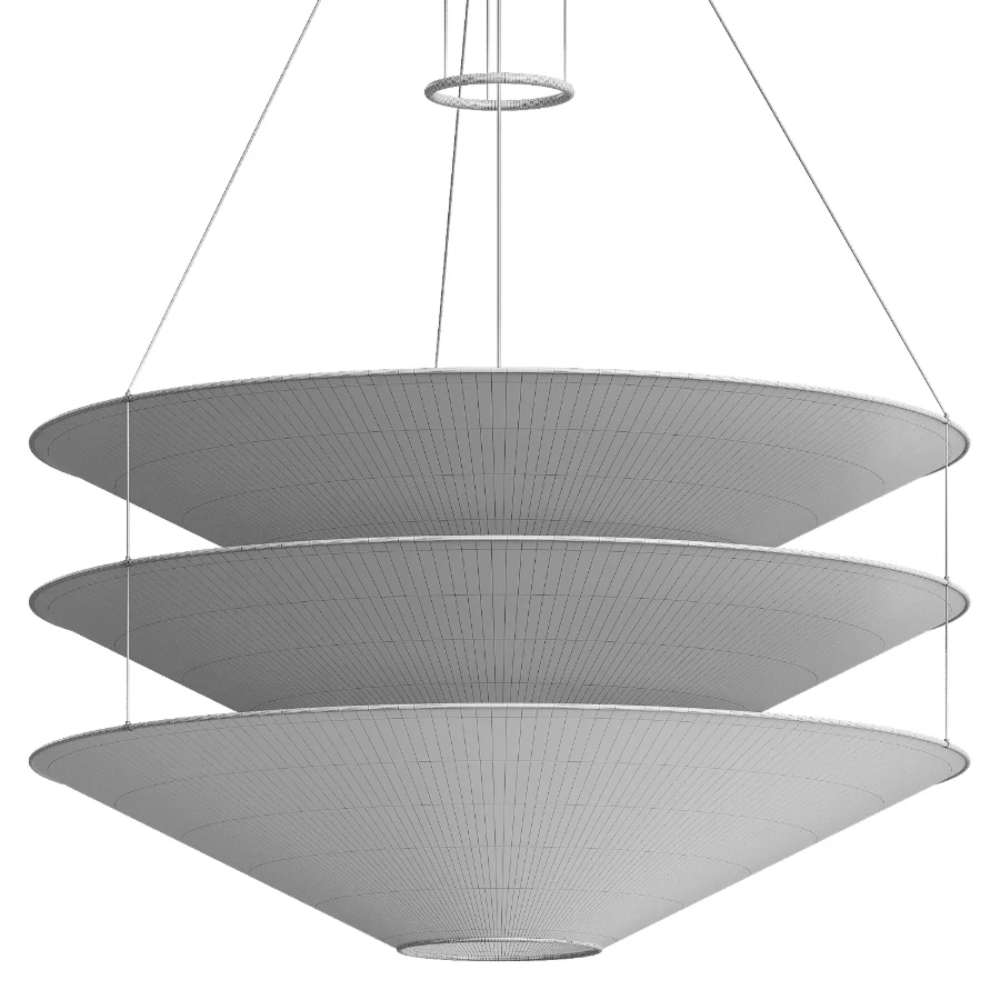 Floatation Japanese Suspension Lamp by Ingo Maurer Image 4