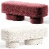 Lena Jacquard Pouf by Eve Furniture - Thumbnail 6