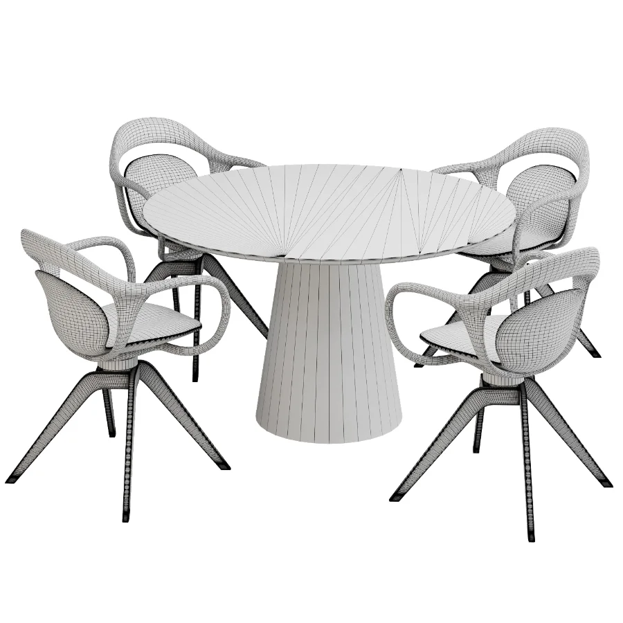 Dinning chair and table351 Image 2