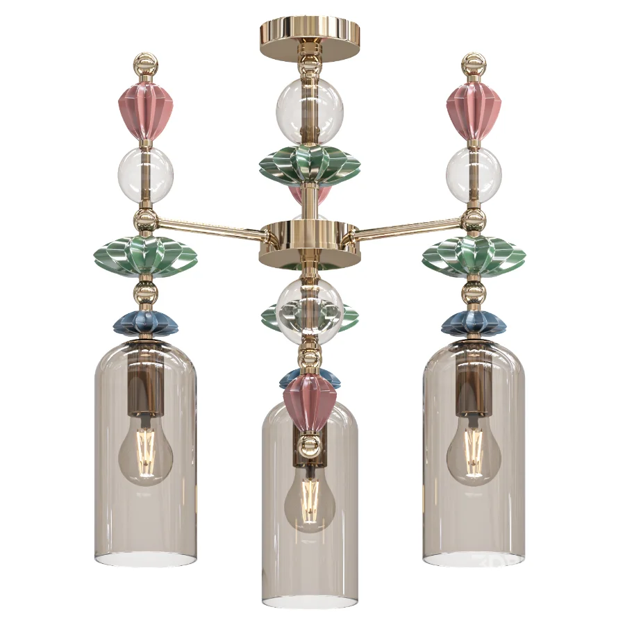 Chandelier on a rod Odeon Light BIZET Image 4