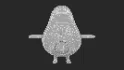 Avocado Cartoon 3D Character - Thumbnail 12