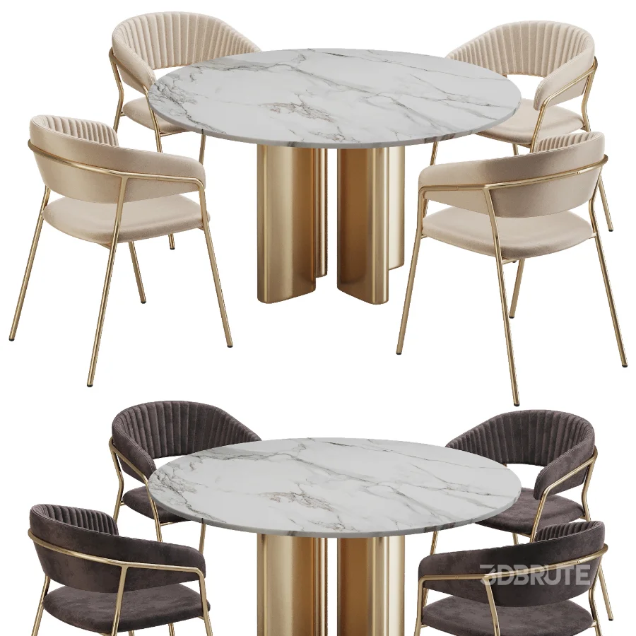 Dinning chair and table354 Image 1
