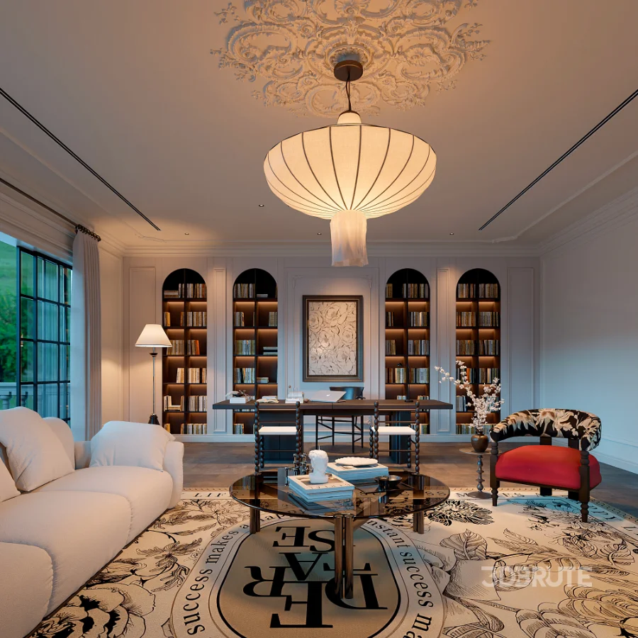 Eclectic living and dining room Image 4