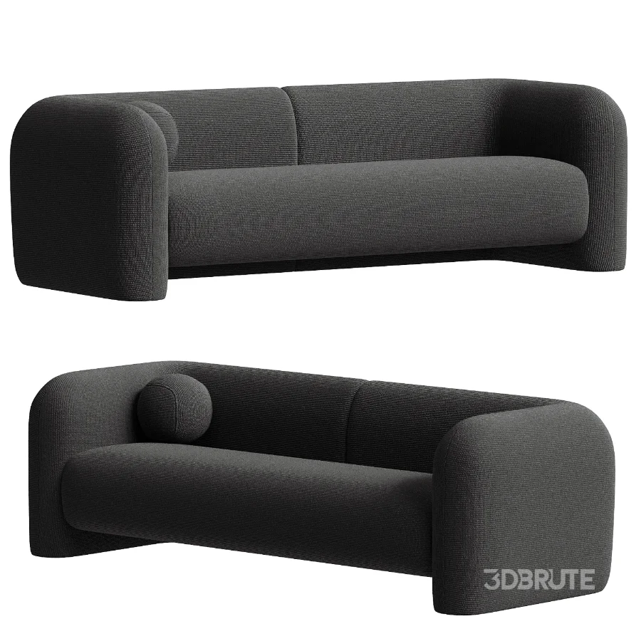 Emory Boucle Sofa Image 5