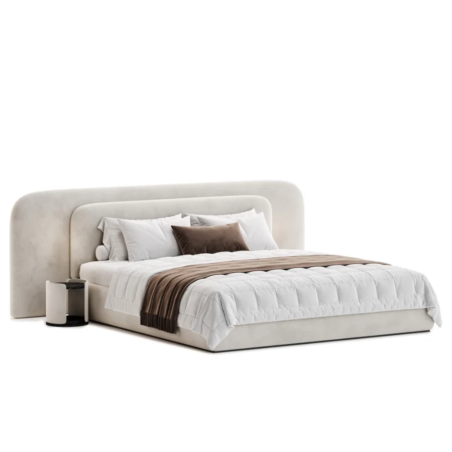 Modern Double Bed 05 Image 3