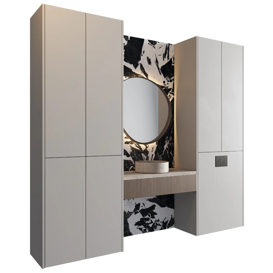 Bathroom Furniture Set 01 Image 2