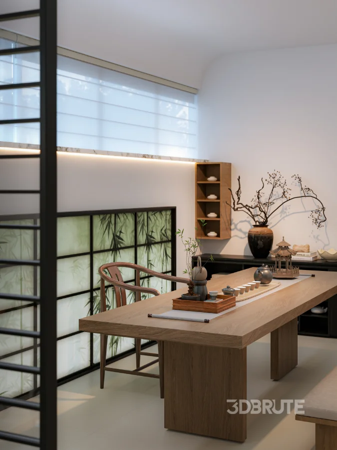 Modern living room dining room Image 5