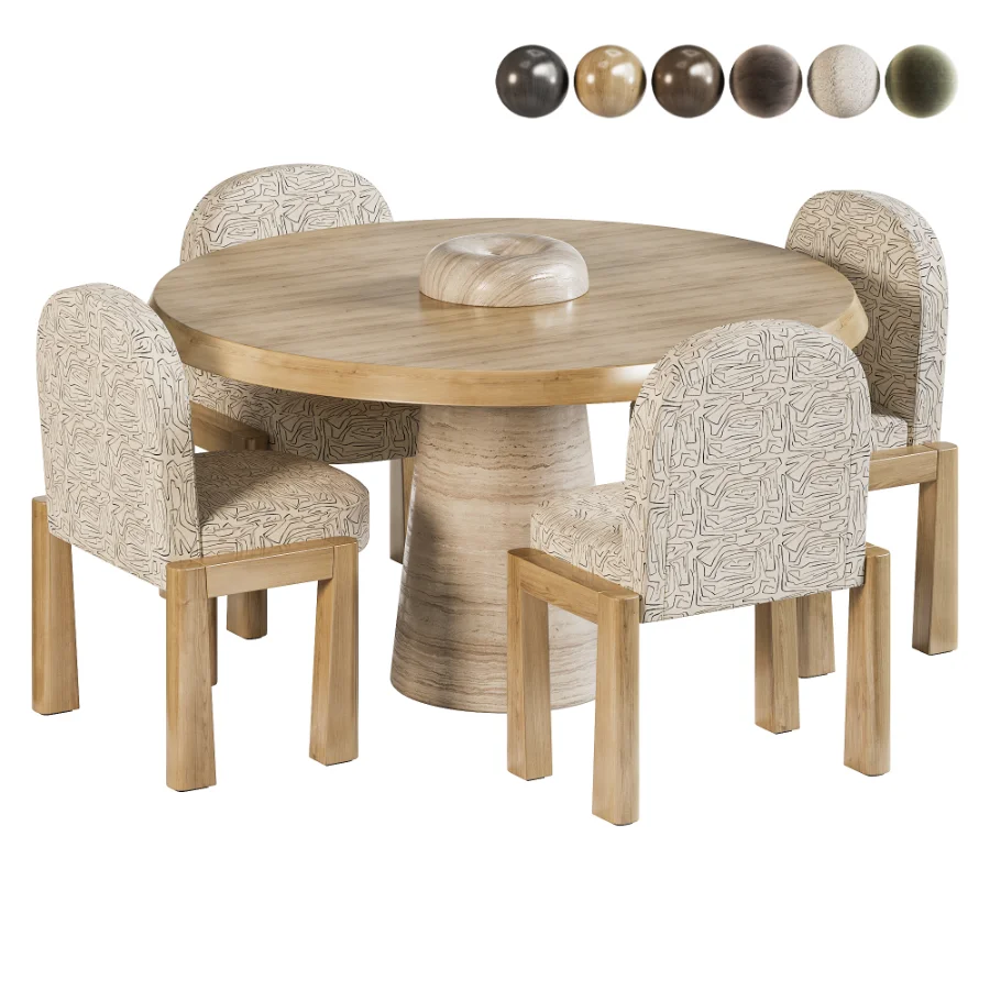 Haven Chair Dezza Dining Table Image 4