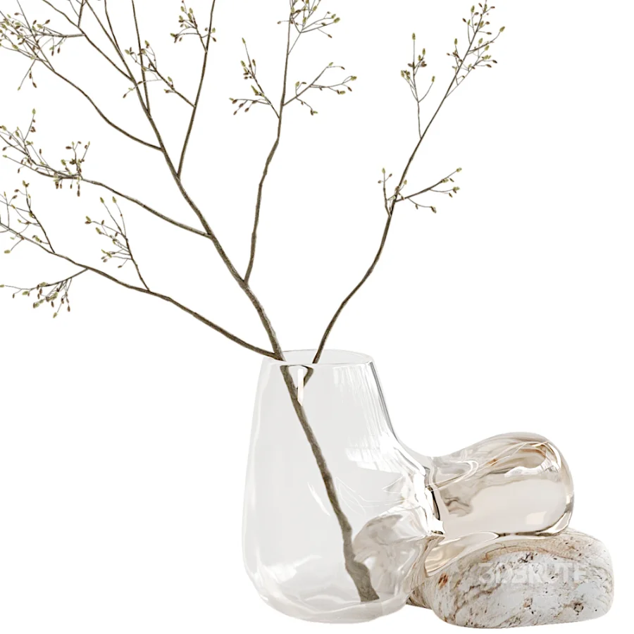 Decorative Vase and Bouquet Image 3