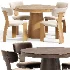 Lagen Round Table and Pegase Chair - Thumbnail 1
