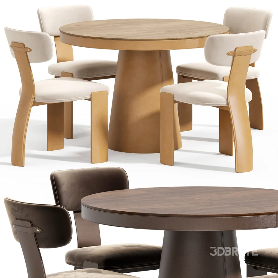 Lagen Round Table and Pegase Chair Image 1