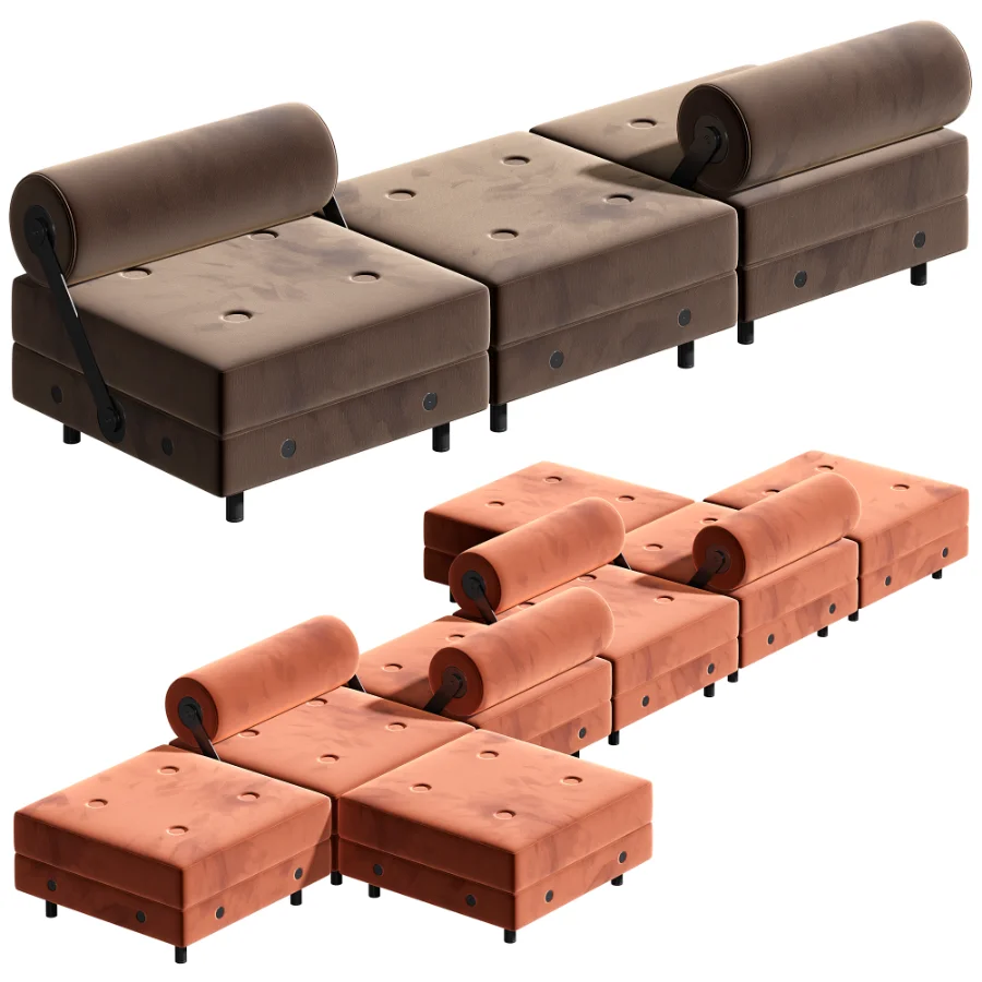 Todo Modo Sofa Ottoman By Tecno Image 5