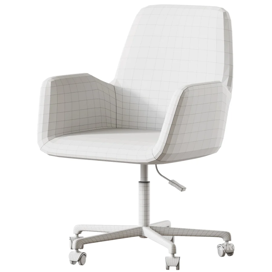 Office chair Frey Textile Sky Image 5