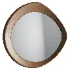 Asymmetrical Wooden Frame Mirror 05 - Thumbnail 2