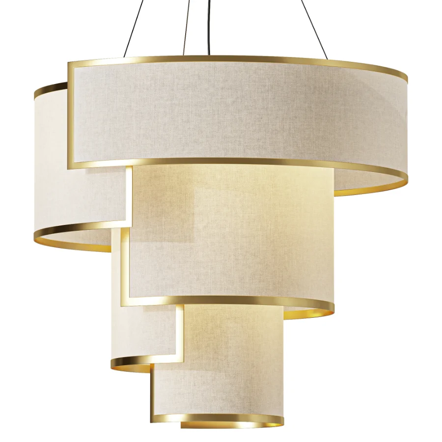 Il Paralume Marina Deco Chandelier Image 1