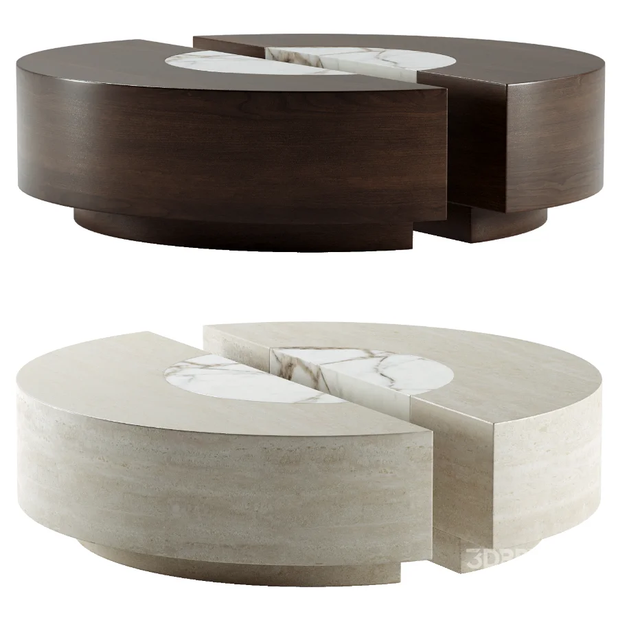 Baci Round Coffee Table Image 6