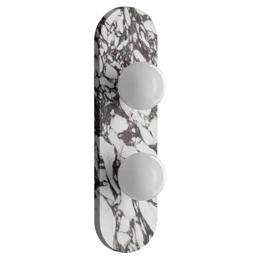 Modulo Marble Wall Lamp 2 heads Image 2