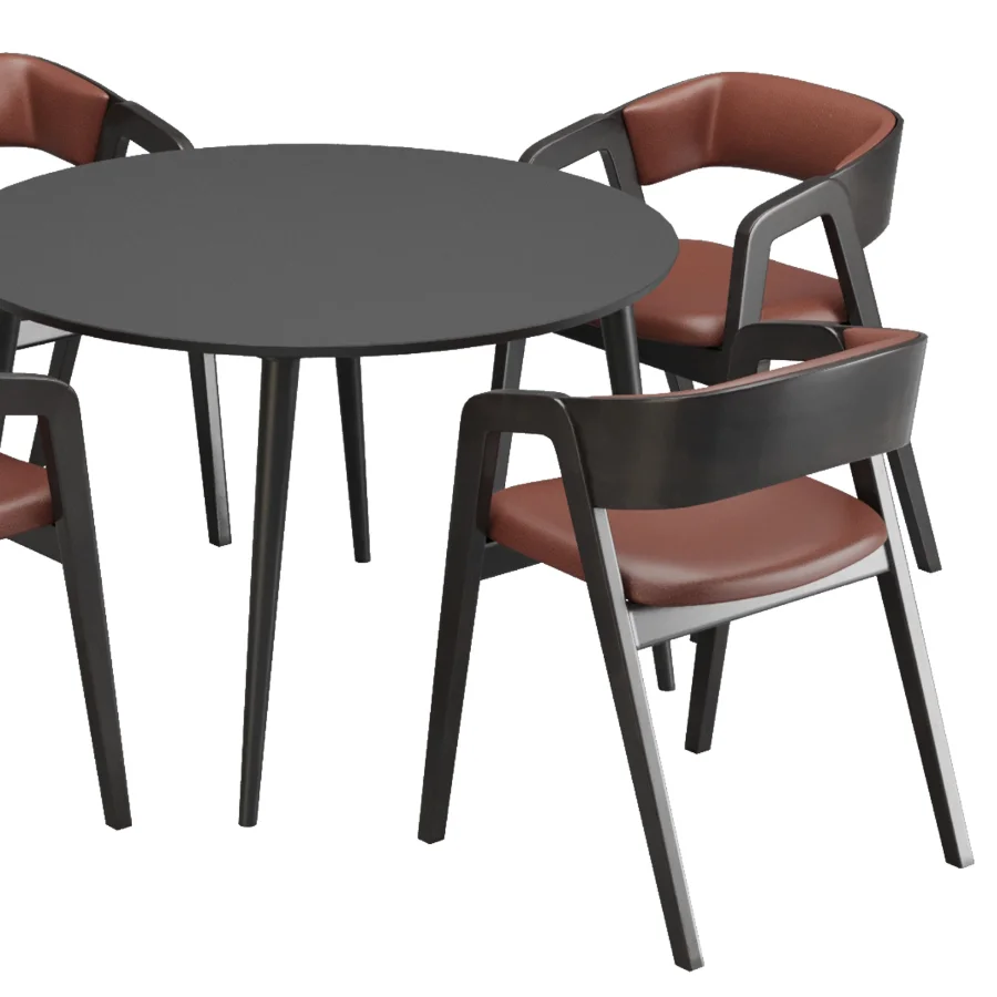 Dinning chair and table348 Image 4