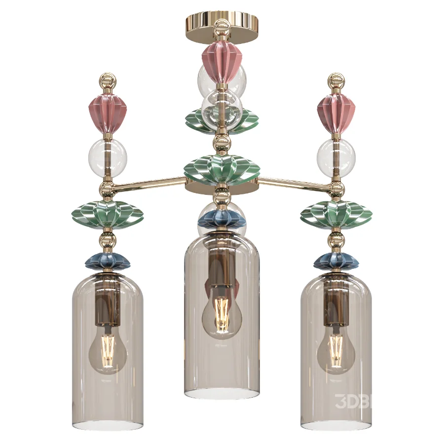 Chandelier on a rod Odeon Light BIZET Image 2