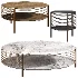 Pentagrama Coffee Table By Roche Bobois - Thumbnail 5