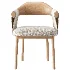 Gardner Modern Leather Dining Chair - Thumbnail 3