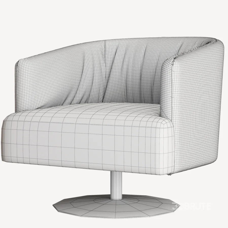 DIGA_Swivel_armchair Image 3