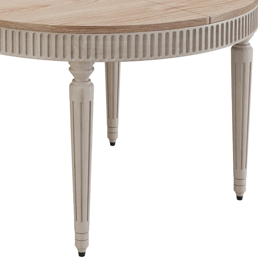 Cedar Extending Dining Table Image 4
