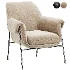 CONTEMPORARY_LEATHER_METAL_FRAME_CLUB_CHAIR - Thumbnail 1