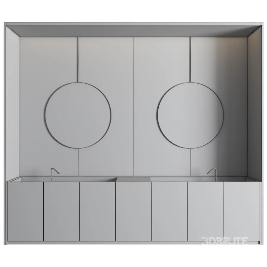Bathroom Furniture Set 06 Image 6