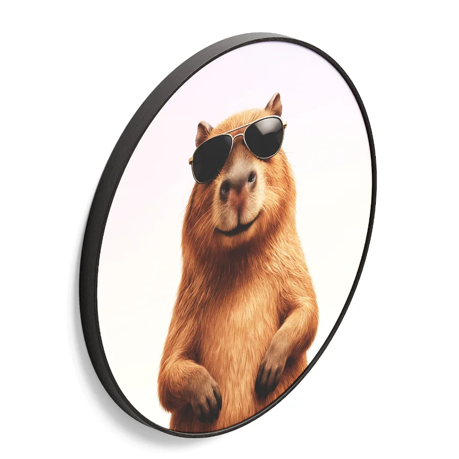 Wall Painting cool Capybara Image 2