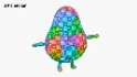 Avocado Cartoon 3D Character - Thumbnail 13