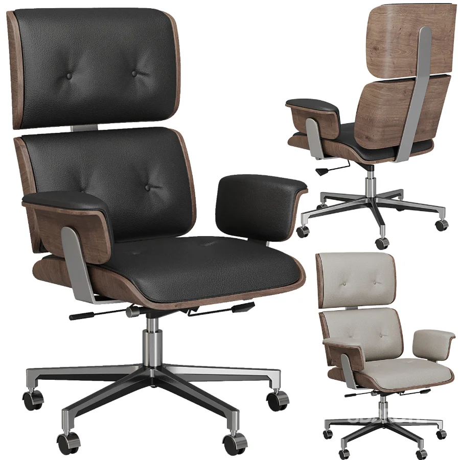 Black Home Office Chair Image 10