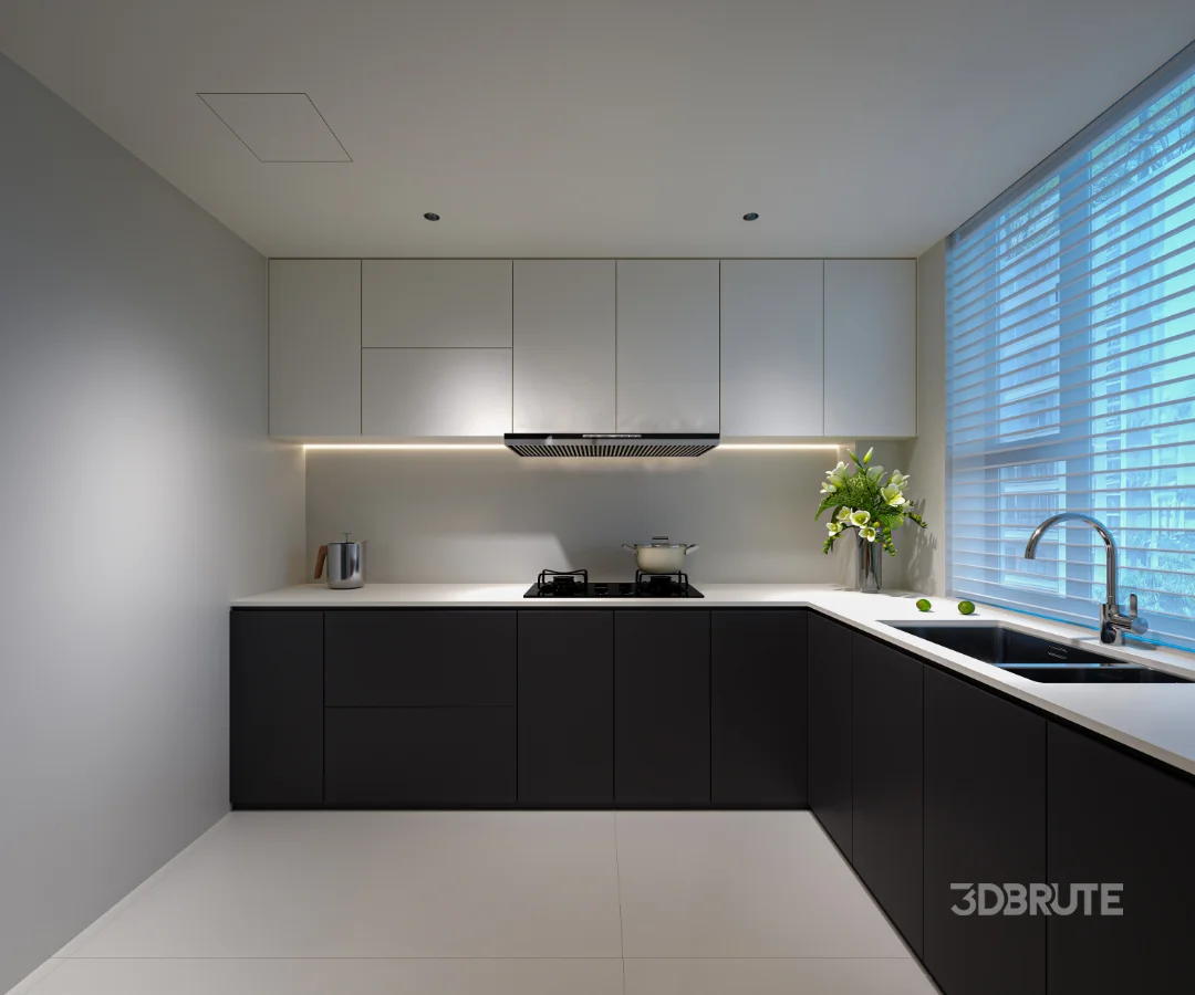 Modern living room dining room Image 5