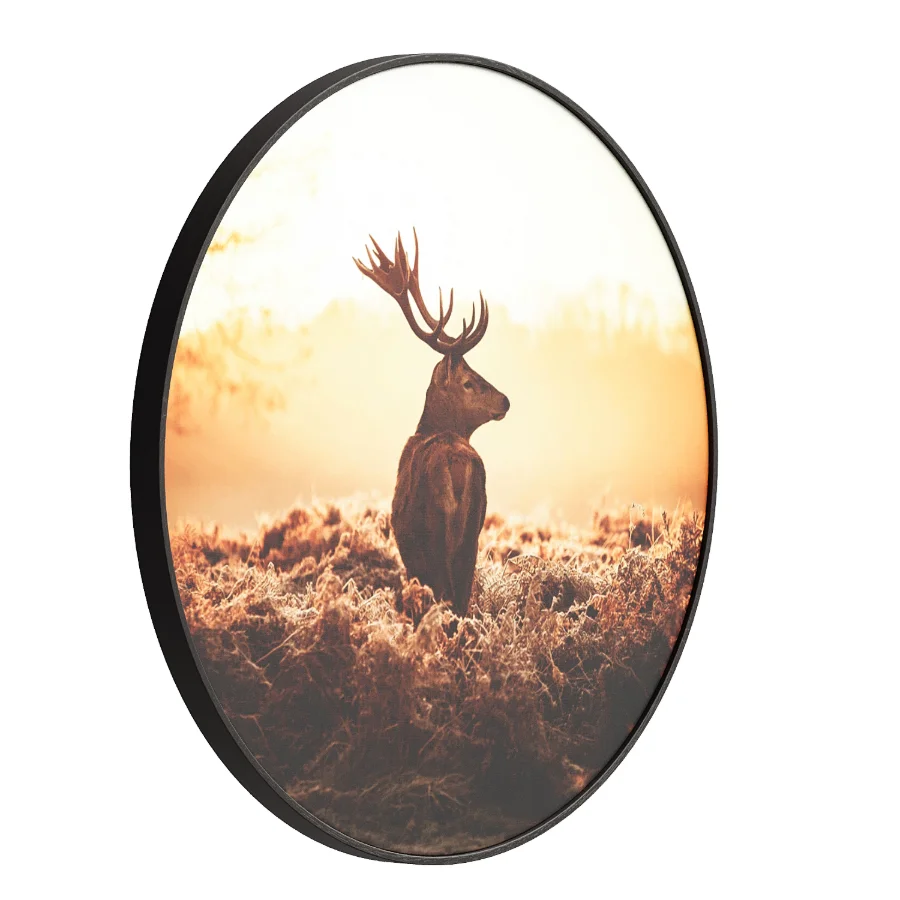 Majestic Deer Wall Painting Image 2
