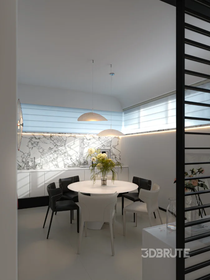 Modern living room dining room Image 11
