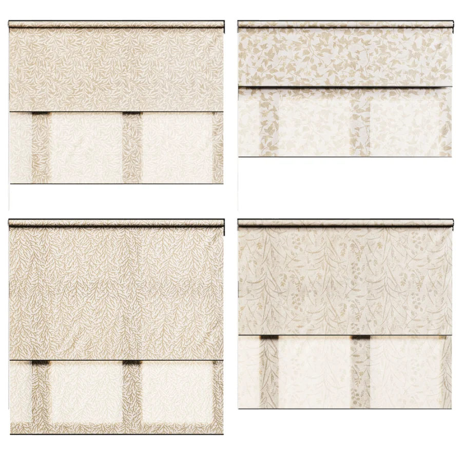 Double Roller Blinds Set 02 Image 2