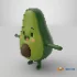 Avocado Cartoon 3D Character - Thumbnail 20
