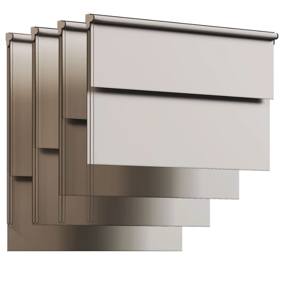 Double Roller Blinds Set 02 Image 1