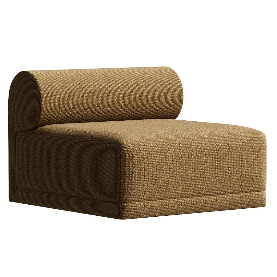 Carson Modular Armless Accent Chair Image 1