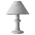 Chrome Fabric Table Lamp - Thumbnail 3