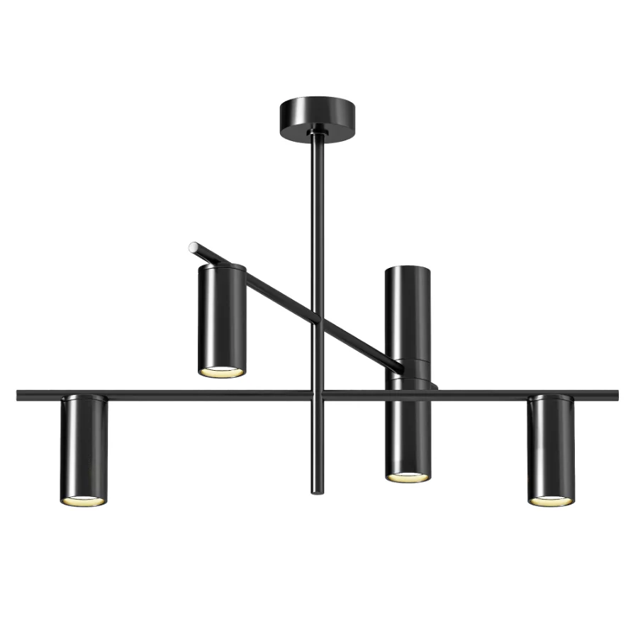 Caelithra Nordic Long Cylinder Chandelier Image 2