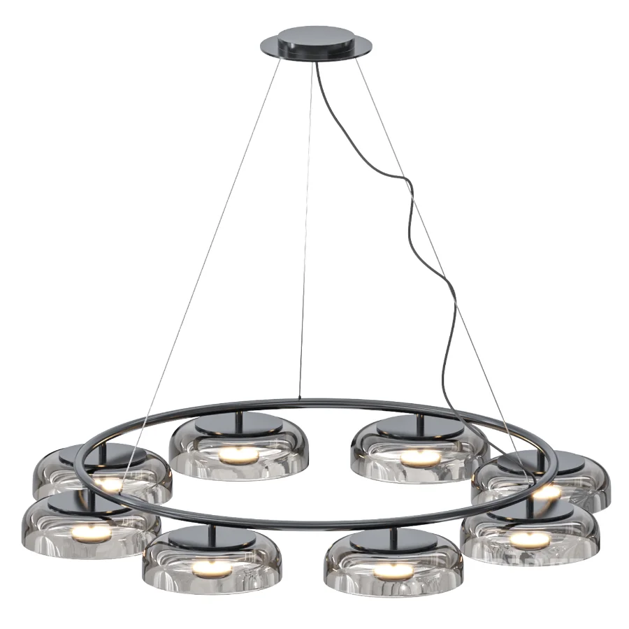 ARCTIC ring chandeliers and lamps Image 2