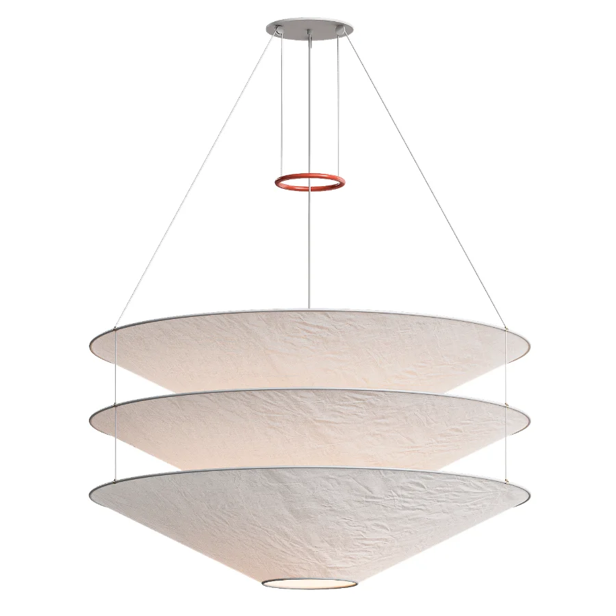 Floatation Japanese Suspension Lamp by Ingo Maurer Image 2
