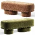 Lena Jacquard Pouf by Eve Furniture - Thumbnail 5
